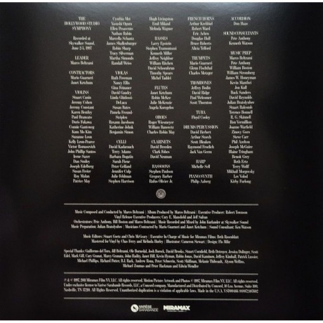 OST - Mimic (Marco Beltrami) (coloured) (0888072407602) виниловая пластинка - фото 9