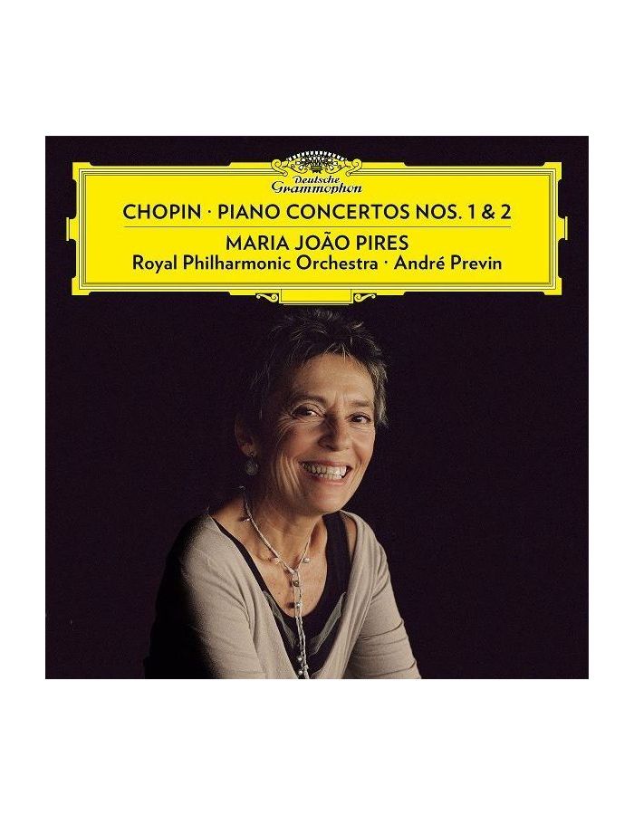 компакт диски erato maria joao pires keyboard concertos cd 0028948617920, Виниловая пластинка Pires, Maria Joao, Chopin: Piano Concertos Nos.1 & 2