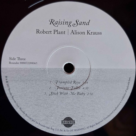 Robert Plant &amp; Alison Krauss - Raising Sand (0888072288010) виниловая пластинка - фото 7
