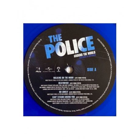 0602438466429, Виниловая пластинка Police, The, Around The World (coloured) - фото 5