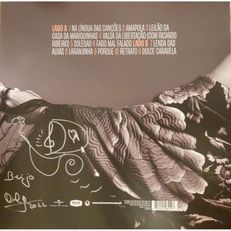 Dulce Pontes - Perfil (0602445084197) виниловая пластинка - фото 2