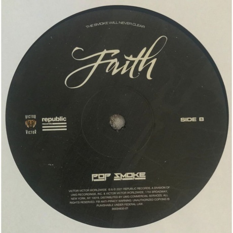 Pop Smoke - Faith (0602445147434) виниловая пластинка - фото 6