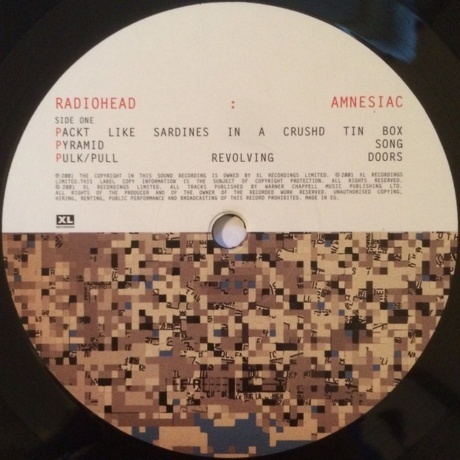 Radiohead - Amnesiac (0634904078300) виниловая пластинка - фото 5