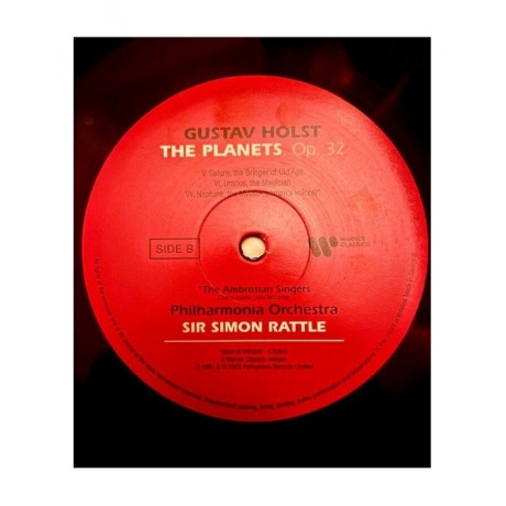 5054197490026, Виниловая пластинка Rattle, Simon, Holst: The Planets - фото 3