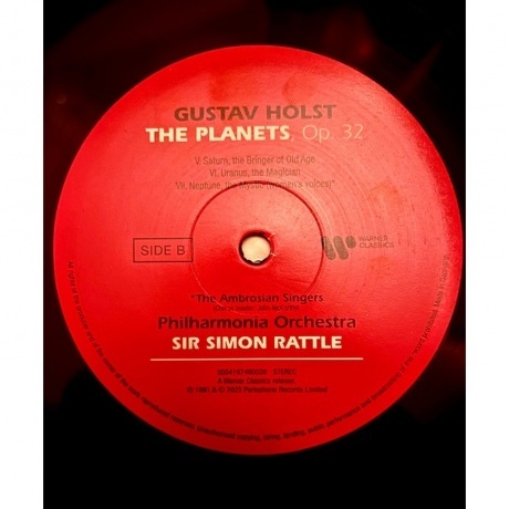 Simon Rattle - Holst: The Planets (5054197490026) виниловая пластинка - фото 4