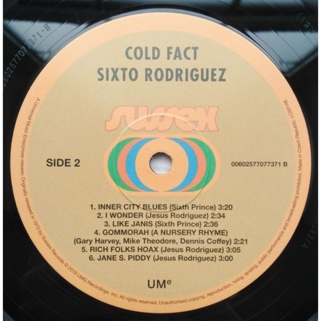 0602577077371, Rodriguez, Cold Fact виниловая пластинка - фото 4