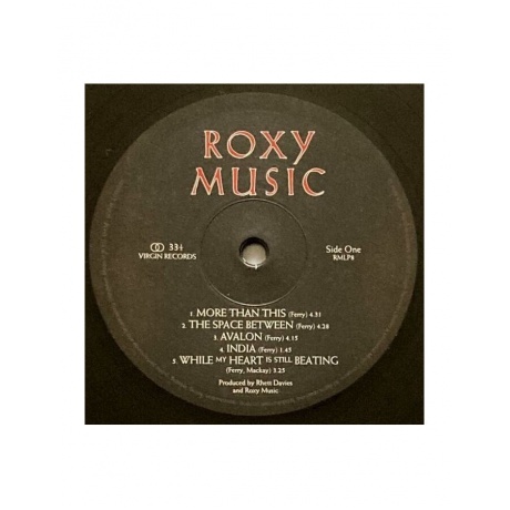 0602507460297, Виниловая пластинка Roxy Music, Avalon (Half Speed) - фото 4