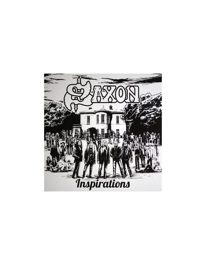 saxon inspirations 1lp 2021 black виниловая пластинка 0190296800481, Виниловая пластинка Saxon, Inspirations