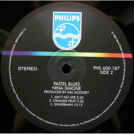 Nina Simone - Pastel Blues (0600753605714) виниловая пластинка - фото 4