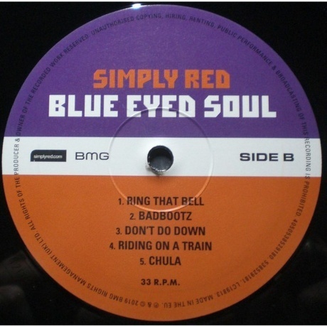 Simply Red - Blue Eyed Soul (4050538529180) виниловая пластинка - фото 9