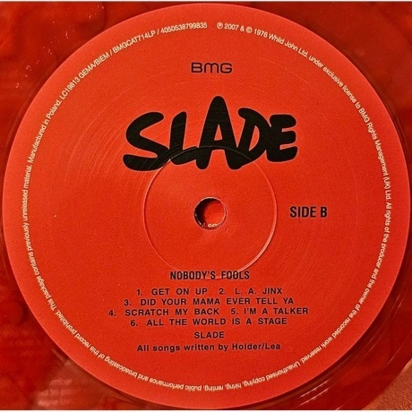 Slade - Nobody's Fools (coloured) (4050538799835) виниловая пластинка - фото 8