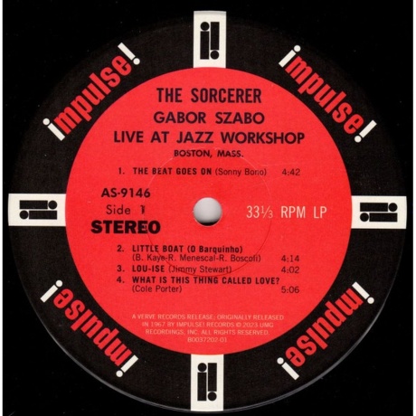 Gabor Szabo - The Sorcerer (0602448991072) виниловая пластинка - фото 5