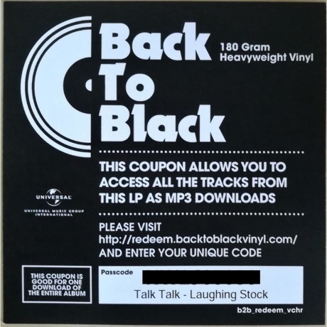 Talk Talk - Laughing Stock (0600753655191) виниловая пластинка - фото 7