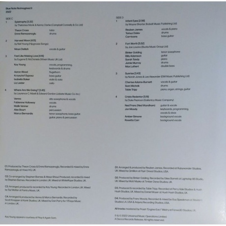 Various Artists - Blue Note Reimagined II (0602445382392) виниловая пластинка - фото 3