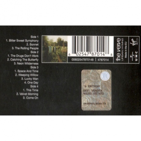 The Verve - Urban Hymns (0602547870148) виниловая пластинка - фото 2