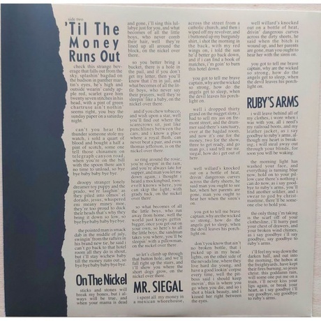 Tom Waits - Heartattack And Wine (8714092757118) виниловая пластинка - фото 7