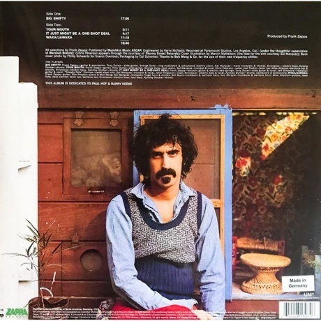 Frank Zappa - Waka/ Jawaka (0602448139726) виниловая пластинка - фото 2