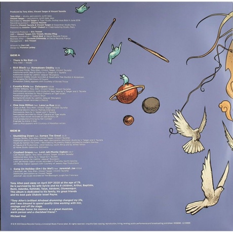 Tony Allen - There Is No End (0602507345471) виниловая пластинка - фото 8