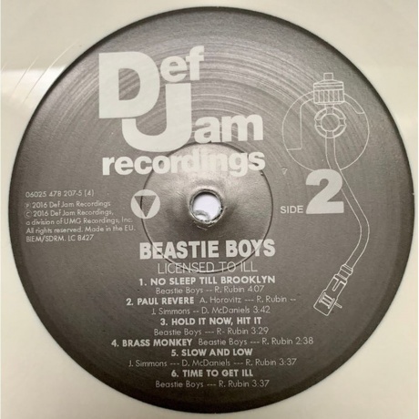 The Beastie Boys - Licensed To Ill (0602547820754) виниловая пластинка - фото 4