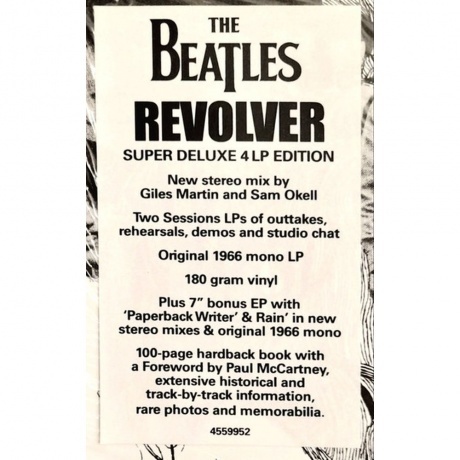 The Beatles - Revolver (Box) (0602445599523) виниловая пластинка - фото 20