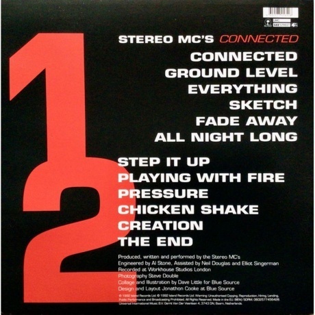 Stereo MC's - Connected (0602577456428) виниловая пластинка - фото 3