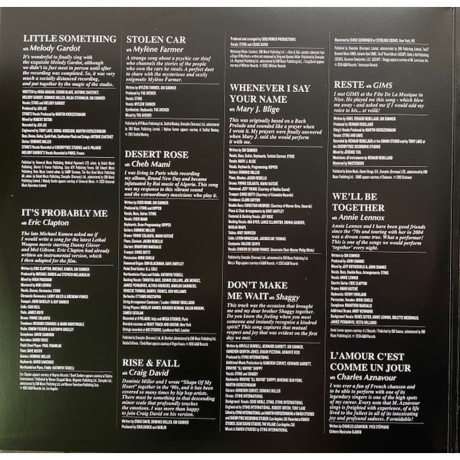 Sting - Duets (0602435371306) виниловая пластинка - фото 8