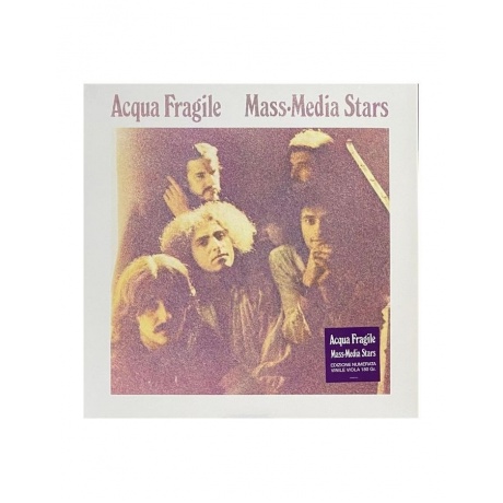 Виниловая пластинка Acqua Fragile, Mass Media Stars (coloured) (0194398874012) - фото 1