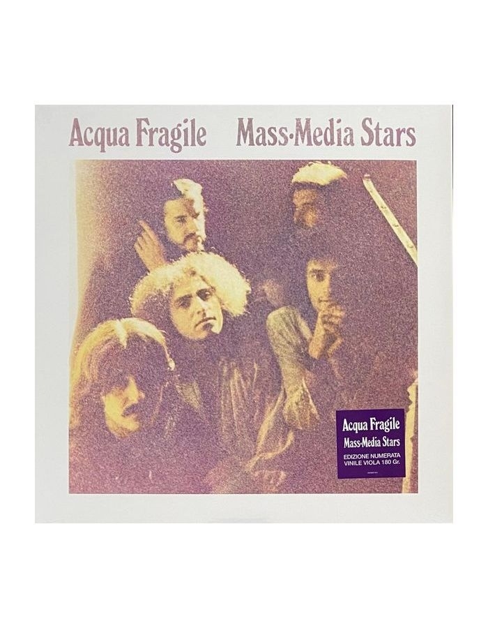 виниловая пластинка acqua fragile acqua fragile coloured 0194399145913 Виниловая пластинка Acqua Fragile, Mass Media Stars (coloured) (0194398874012)
