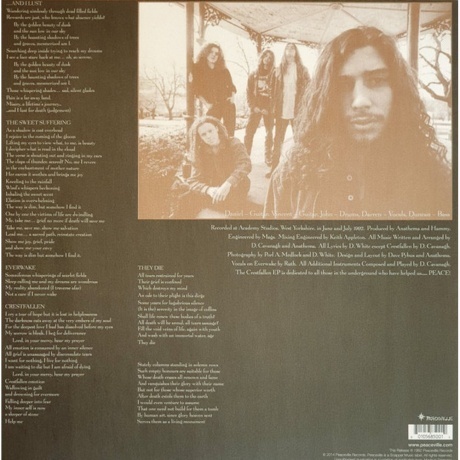 Anathema - The Crestfallen (EP) (0801056850010) виниловая пластинка - фото 2