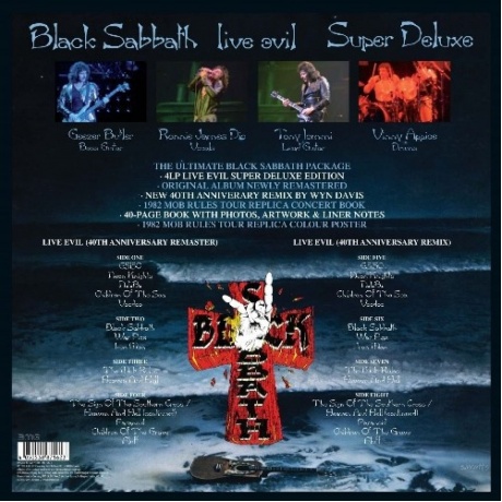 Виниловая пластинка Black Sabbath, Live Evil (Box) (4050538871623) - фото 2