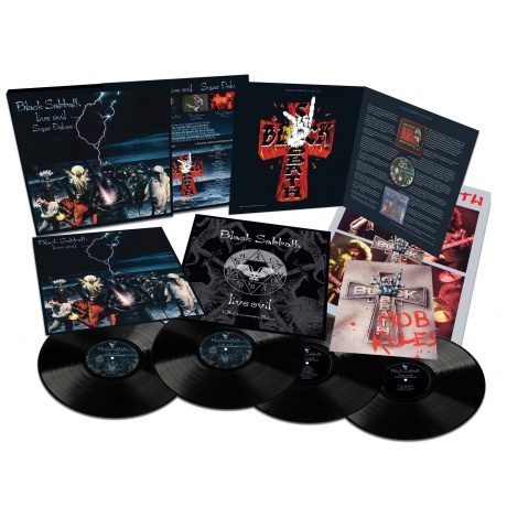 Виниловая пластинка Black Sabbath, Live Evil (Box) (4050538871623) - фото 3