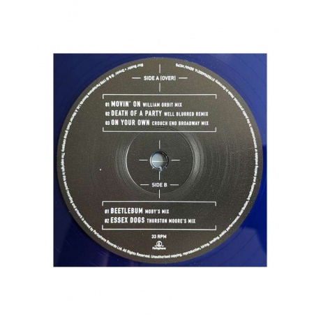 Виниловая пластинка Blur, Bustin' + Dronin' (0190296345111) - фото 5