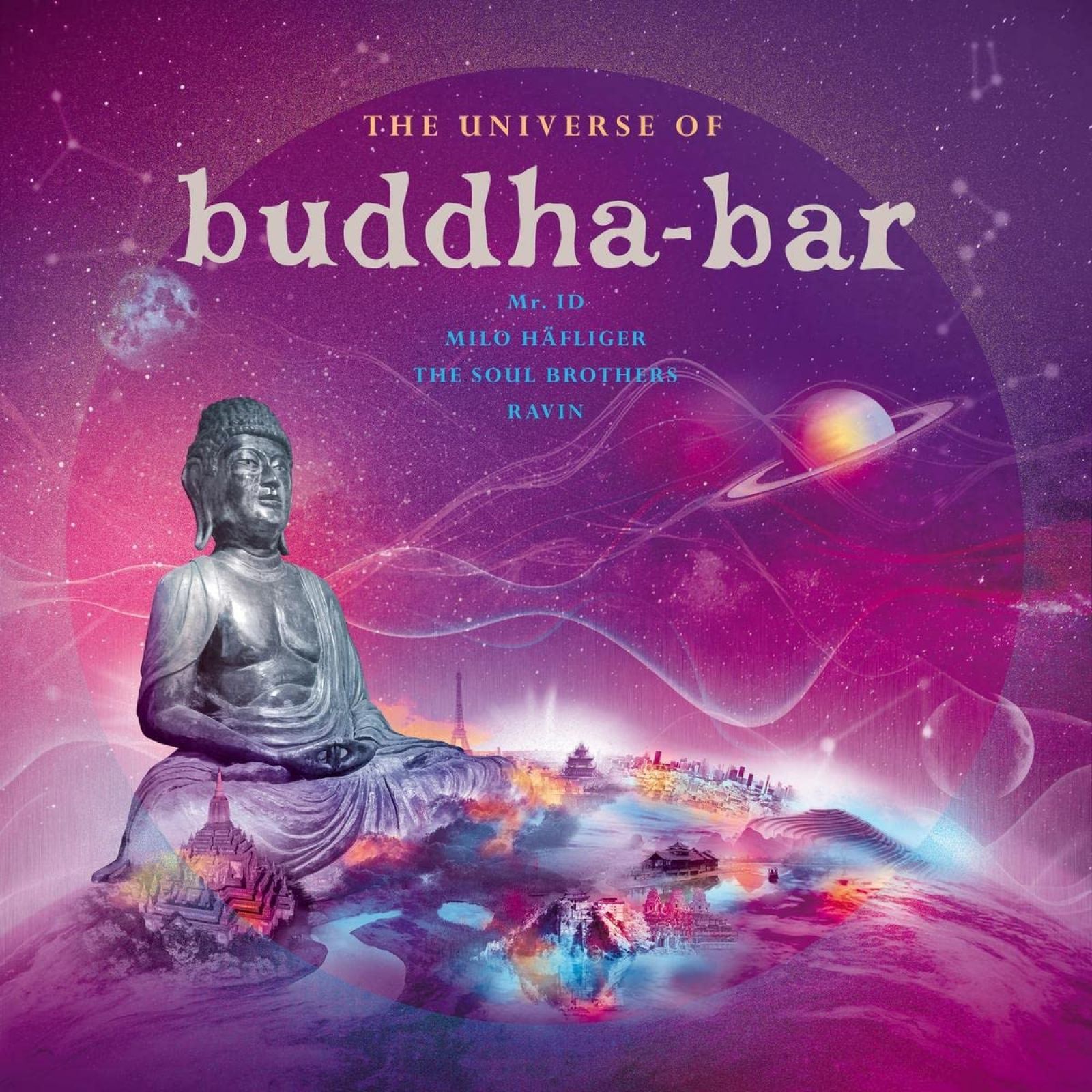 Виниловая пластинка Buddha Bar, The Universe Of (3596974230767) 11 5cm amitabha resin buddha figurine bodhisattva delicate hand plated buddhist tranic tibetan treasure figure buddha statue