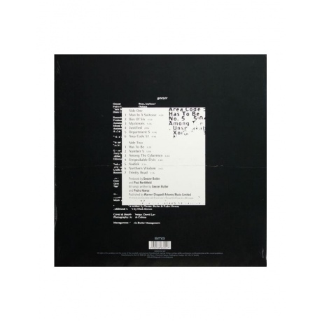 Виниловая пластинка Butler, Geezer, Black Science (4050538633047) - фото 2