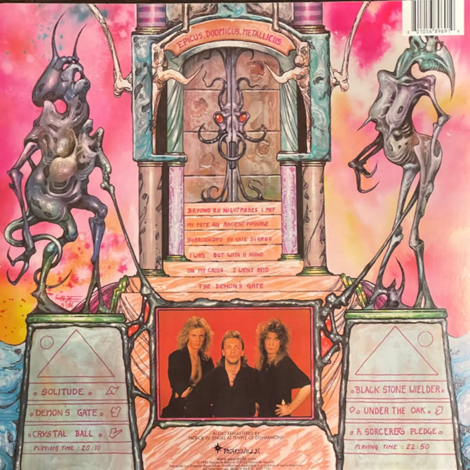 Виниловая пластинка Candlemass, Epicus Doomicus Metallicus (0801056896919) - фото 2