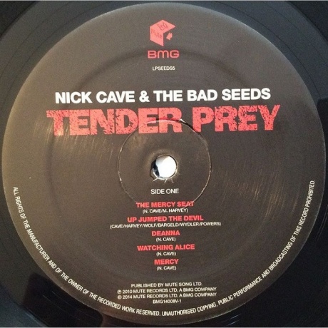 Nick Cave - Tender Prey (5414939710513) виниловая пластинка - фото 3