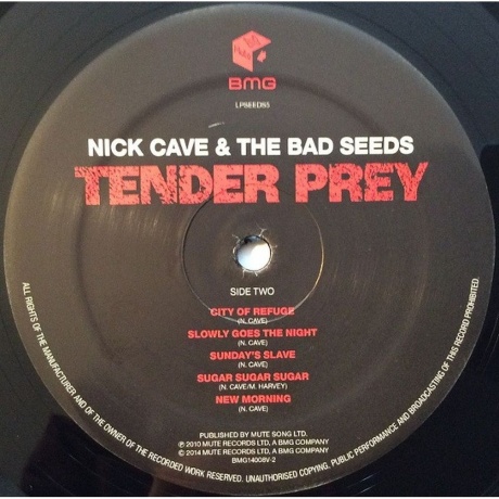 Nick Cave - Tender Prey (5414939710513) виниловая пластинка - фото 4