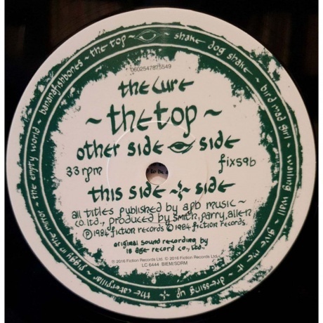 The Cure - The Top (0602547875549) виниловая пластинка - фото 6