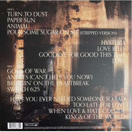 Виниловая пластинка Def Leppard, Drastic Symphonies (0602445663392) - фото 2