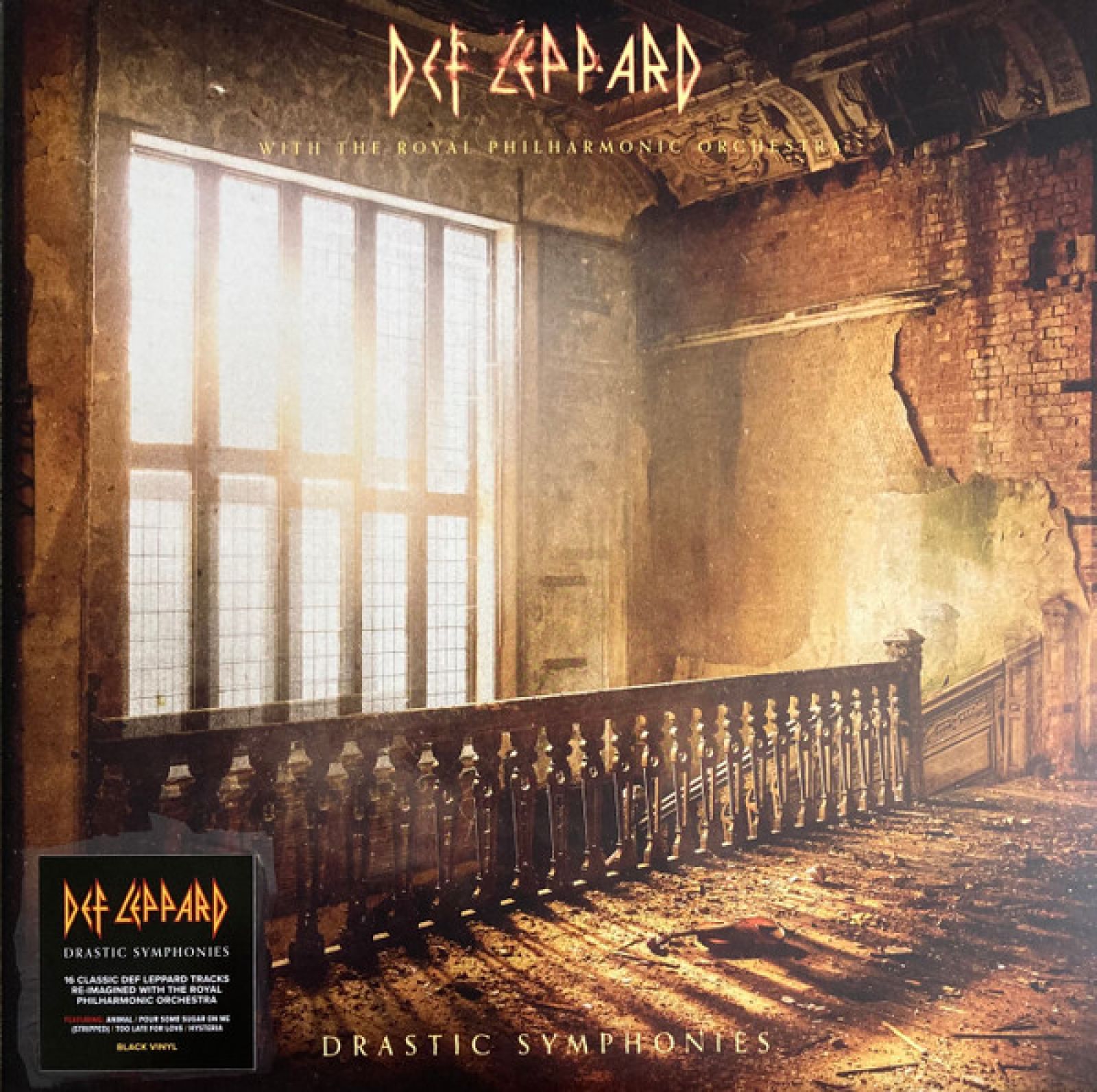 Виниловая пластинка Def Leppard, Drastic Symphonies (0602445663392) audio cd def leppard drastic symphonies cd