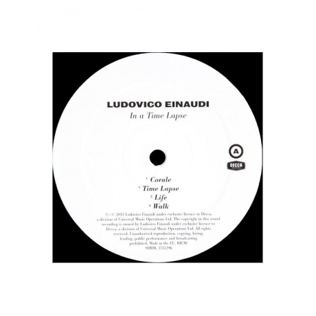 Виниловая пластинка Einaudi, Ludovico, In A Time Lapse (0602537352968) - фото 2