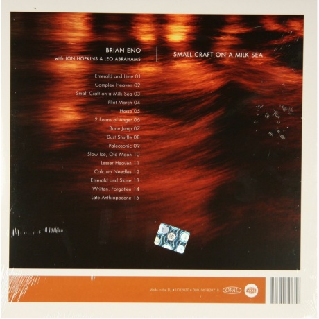 Виниловая пластинка Eno, Brian, Small Craft On A Milk Sea (0801061820718) - фото 2