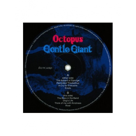 Виниловая пластинка Gentle Giant, Octopus (0804471000688) - фото 6