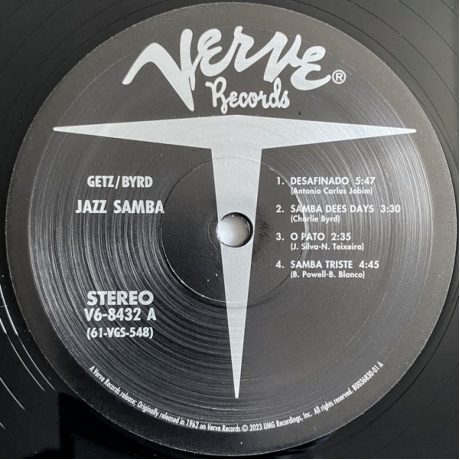 Виниловая пластинка Getz, Stan; Byrd, Charlie, Jazz Samba (Acoustic Sounds) (0602448644183) - фото 4