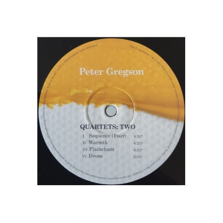 Виниловая пластинка Gregson, Peter, Quartets: One - Four (0028948631483) - фото 4