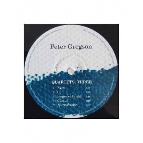 Виниловая пластинка Gregson, Peter, Quartets: One - Four (0028948631483) - фото 5