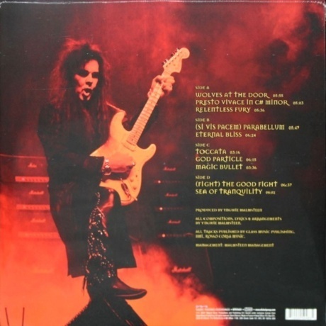 Malmsteen, Yngwie, Parabellum (coloured) (0810020504835) виниловая пластинка - фото 2