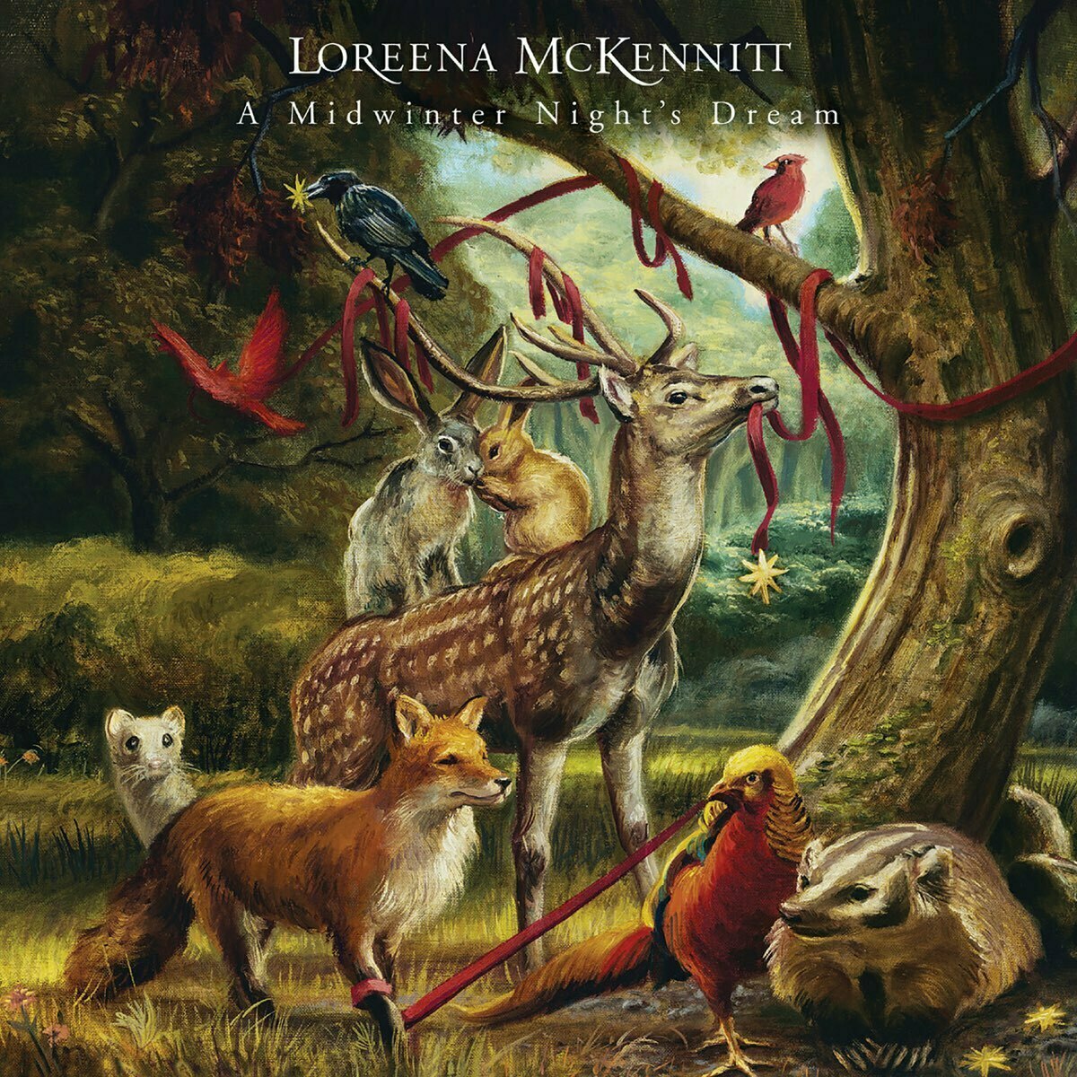 loreena mckennitt elemental 1 lp Виниловая пластинка McKennitt, Loreena, A Midwinter Night's Dream (coloured) (0774213551122)