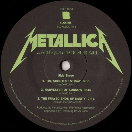 Metallica - ...And Justice For All (0602567690238) виниловая пластинка - фото 6