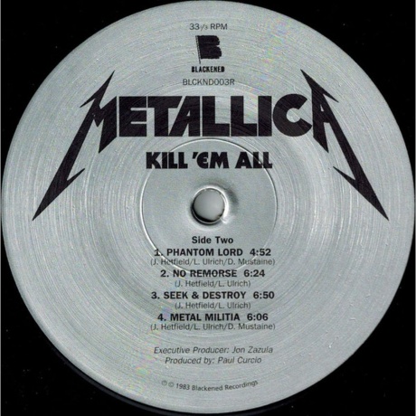 Metallica - Kill 'Em All (0858978005035) виниловая пластинка - фото 4